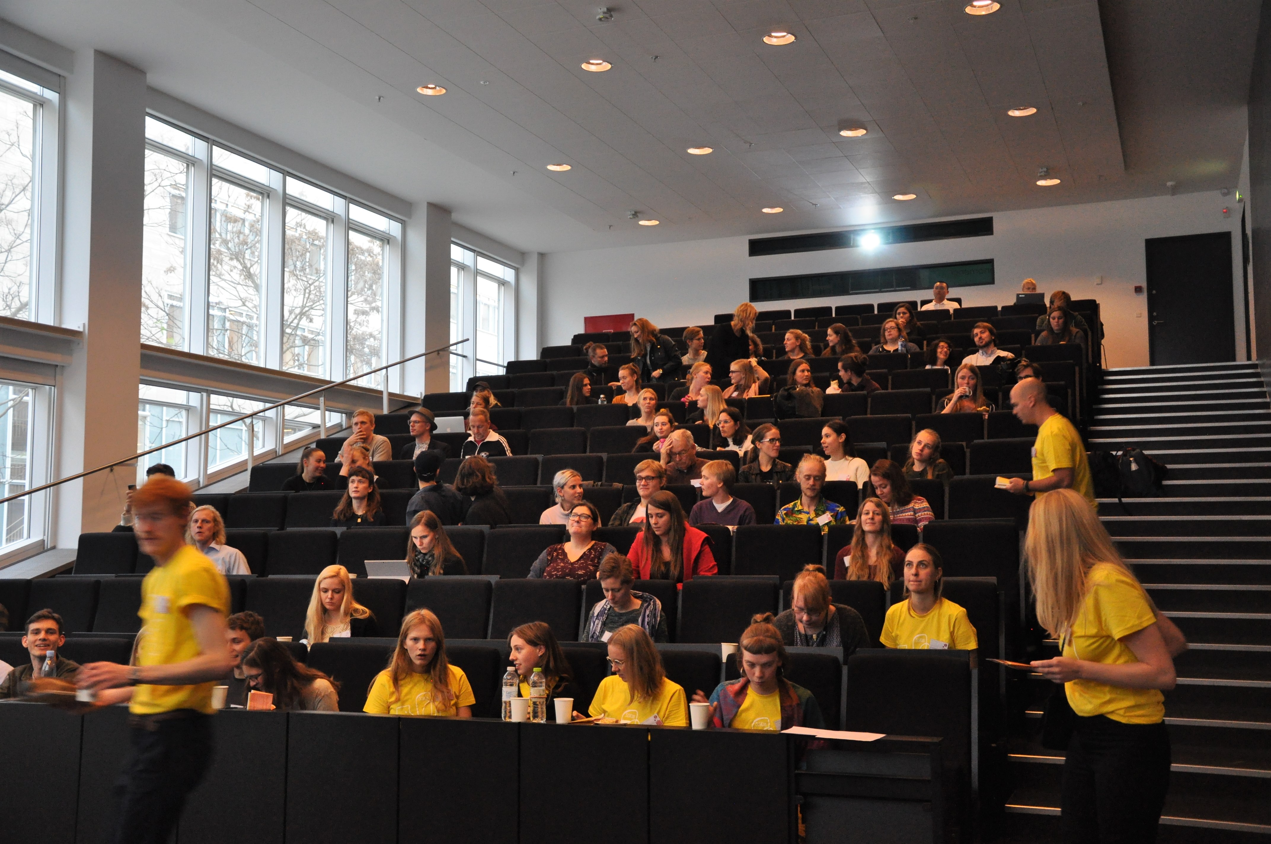 Auditorium med studerende